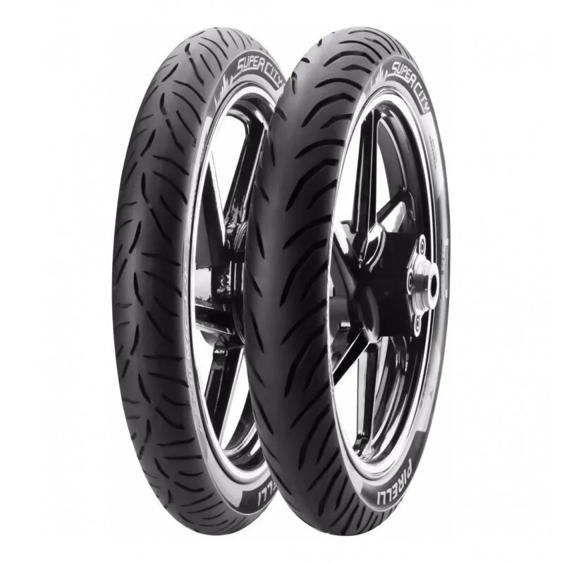 CASAL 275-18 42P TL + 100/90-18 56P TL SUPER CITY PIRELLI 