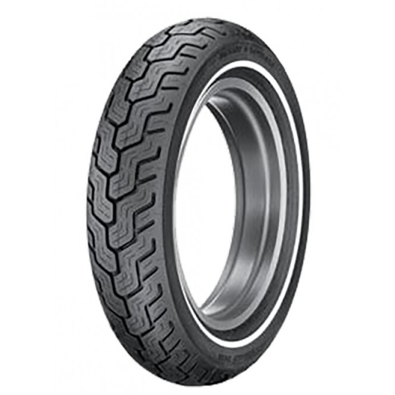 PNEU MU85B16 77H TL D402 SW DUNLOP ( SW-FILETE BRANCO ) TRASEIRO 