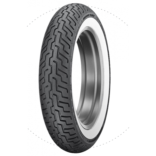 PNEU MT90B16 72H TL D402 WWW DUNLOP ( FAIXA BRANCA ) DIANTEIRO 