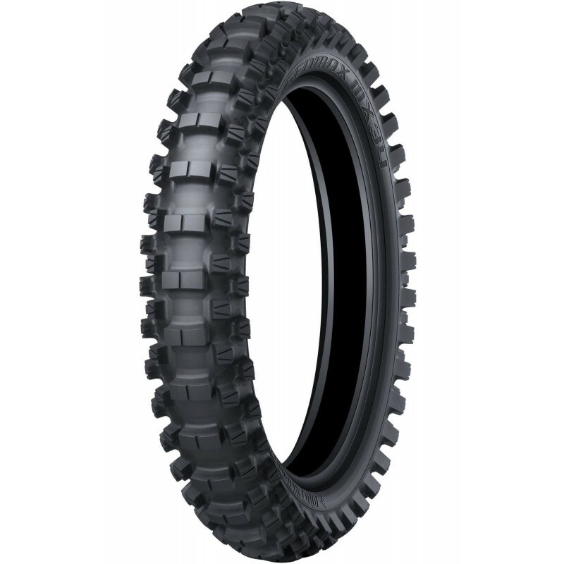 PNEU 100/90-19 57M GEOMAX MX34 DUNLOP TRASEIRO  PNEU 100/90-19 57M GEOMAX MX34 DUNLOP TRASEIRO