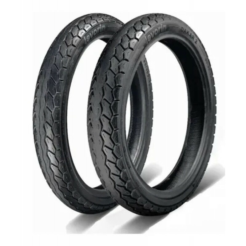 CASAL 80/100-18 47P TL + 100/80-18 59P TL DAKAR 2 LEVORIN 