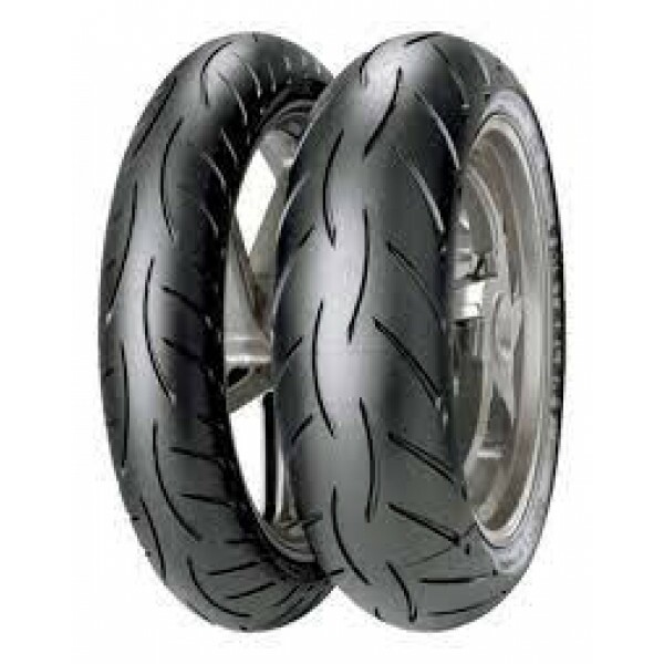 CASAL 100/80R17 52H TL + 140/60R17 63H TL SPORTEC M5 INT METZELER ( DOT D-2021 / T-0122 )