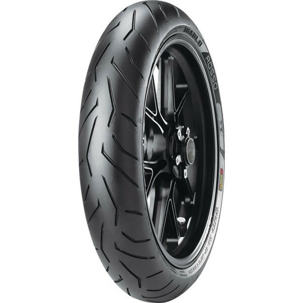 PNEU 120/70ZR17 58W TL DIABLO ROSSO II PIRELLI DIANTEIRO