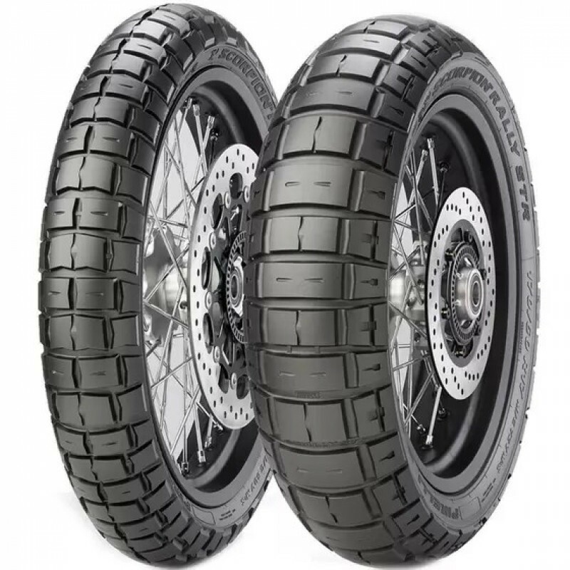 CASAL 110/70-17 54H TL + 150/60R17 66H TL SCORPION RALLY STR PIRELLI