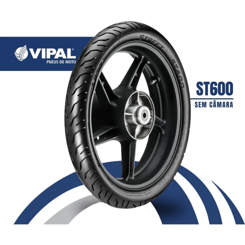 PNEU  90/90-18 57P TL ST600 VIPAL TRASEIRO        